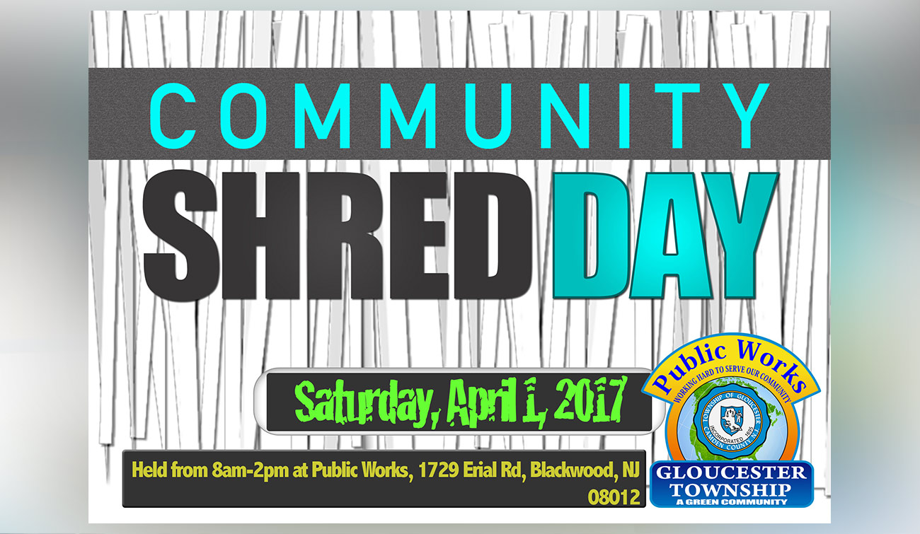 Community Shred Day at Public Works