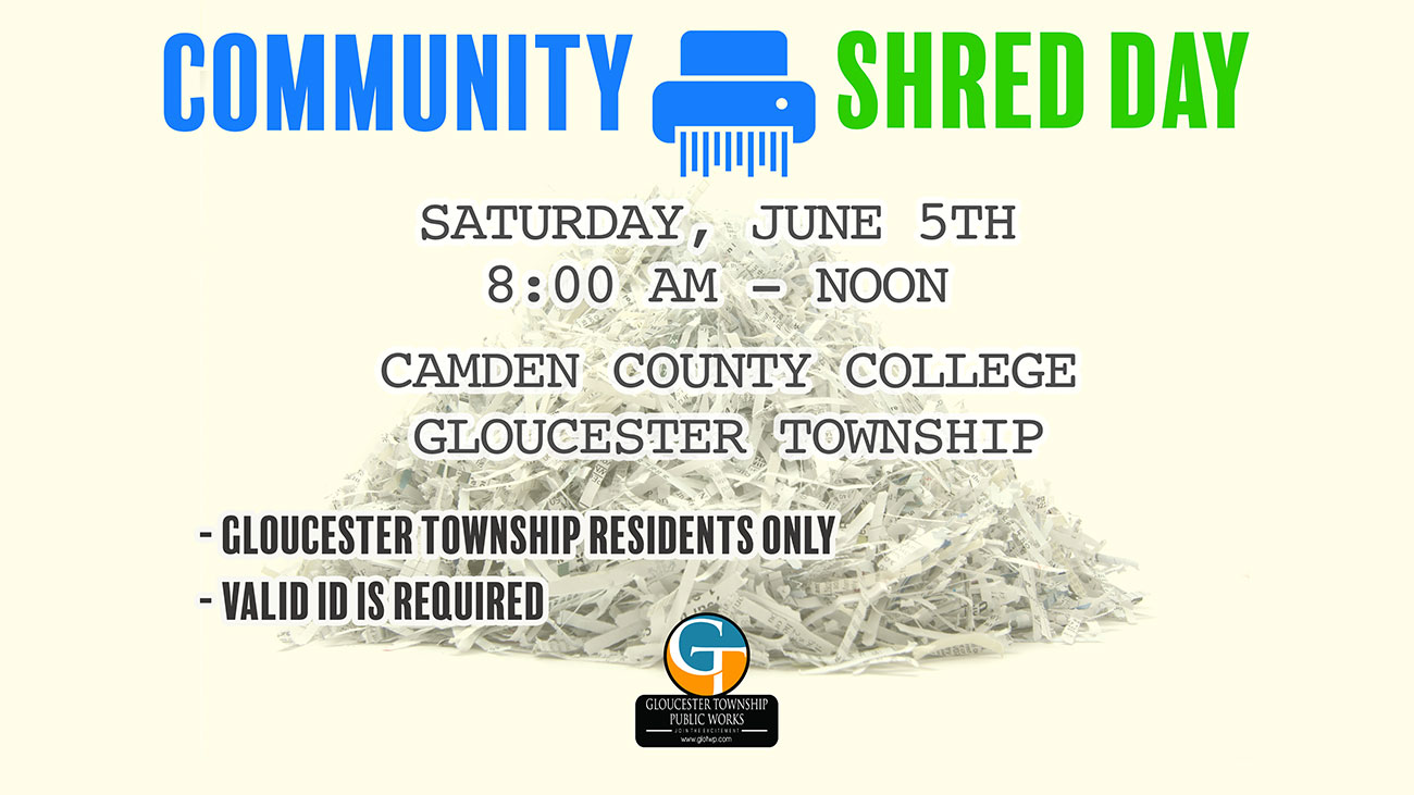 Community Shred Day June 2021